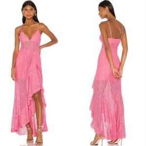 NBD Sinatra Gown in Cake Pink